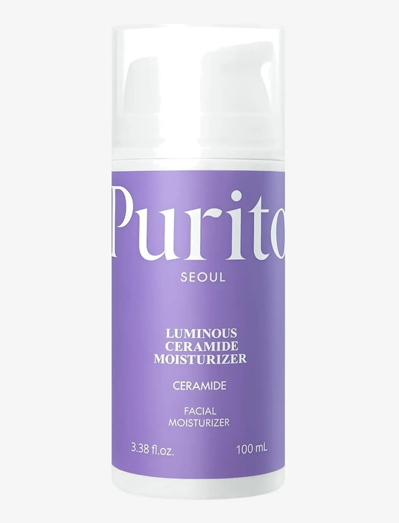 Purito - Luminous Ceramide Moisturizer - päevakreemid - clear - 1