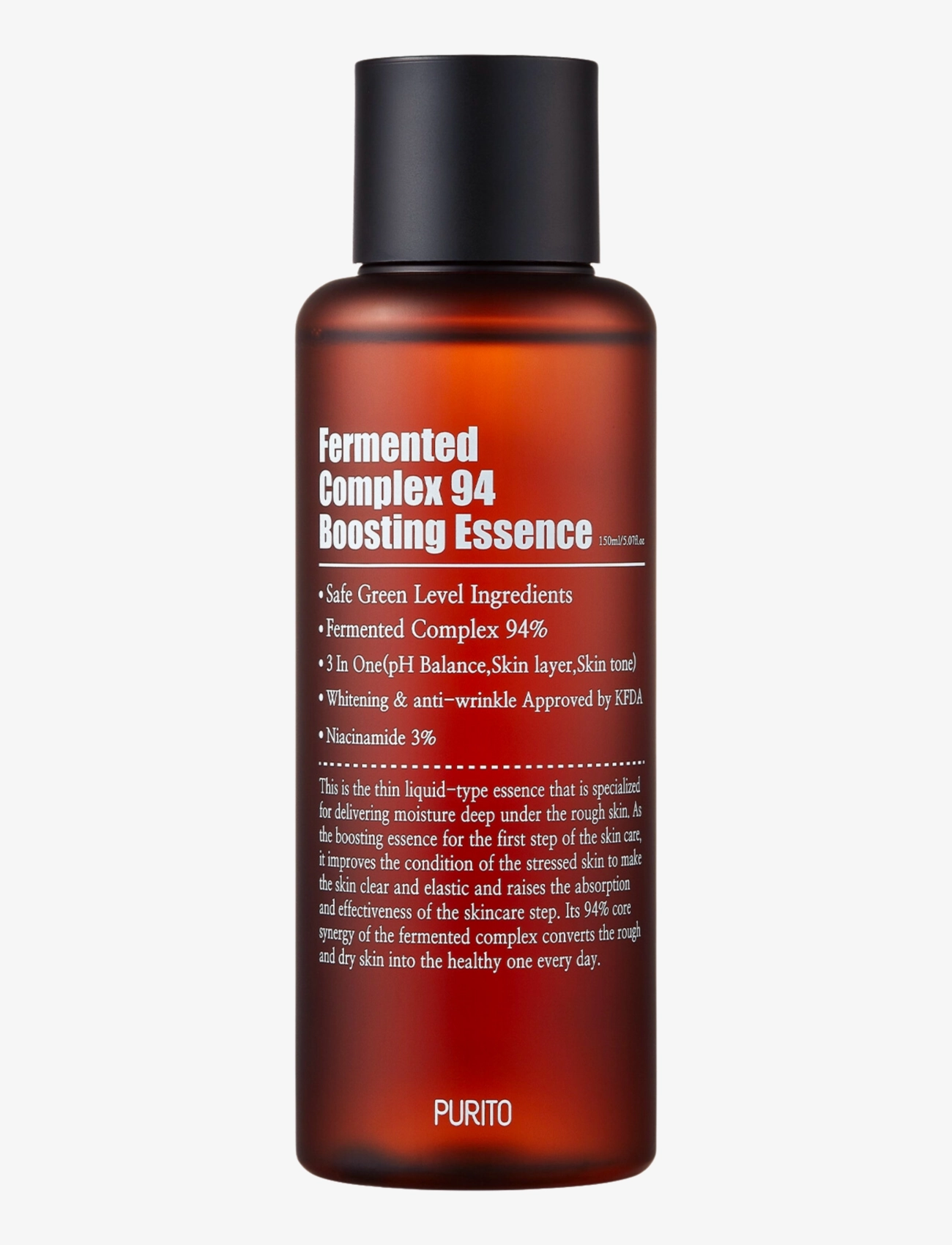 Purito Seoul Fermented Complex 94 Boosting Essence, Toner, Nude, Str: 150 ml
