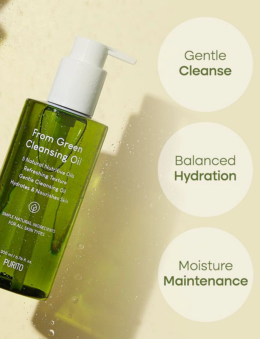 Purito Seoul - From Green Cleansing Oil - puhastavad õlid - clear - 3