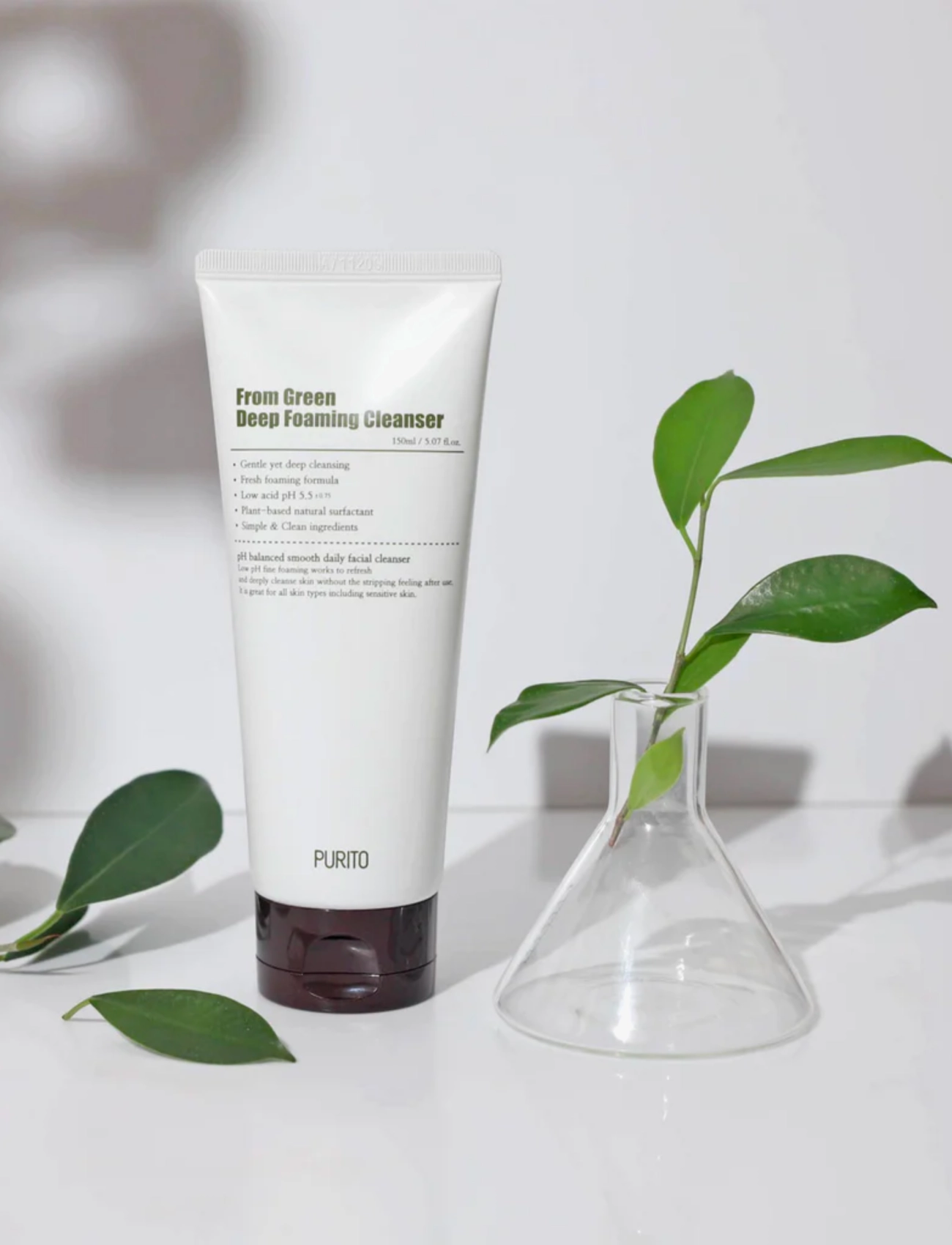 Purito Seoul - From Green Deep Foaming Cleanser - cleanser - clear - 2