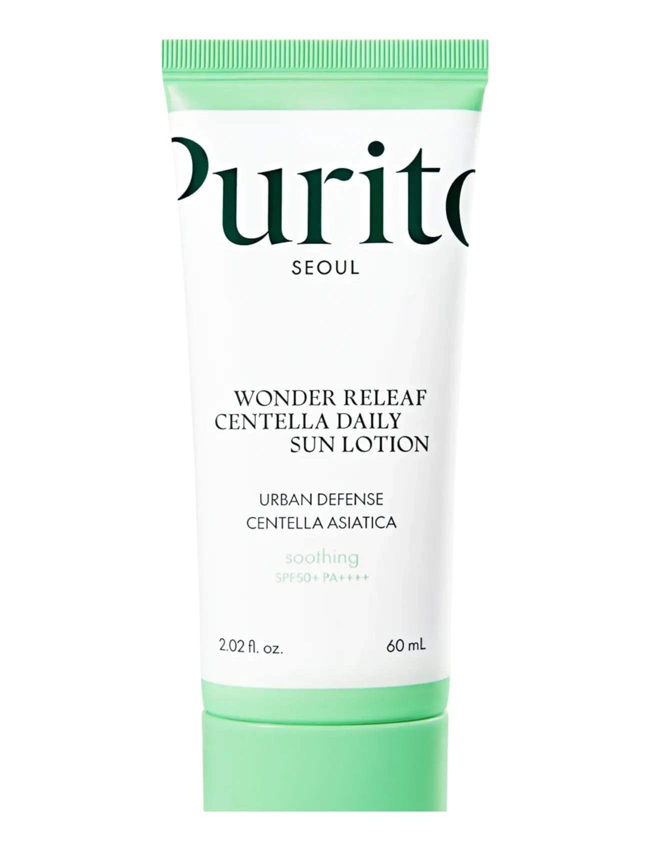 Purito Seoul Wonder Releaf Centella Daily Sun Lotion, Ansigt, Nude, Str: 60 ML