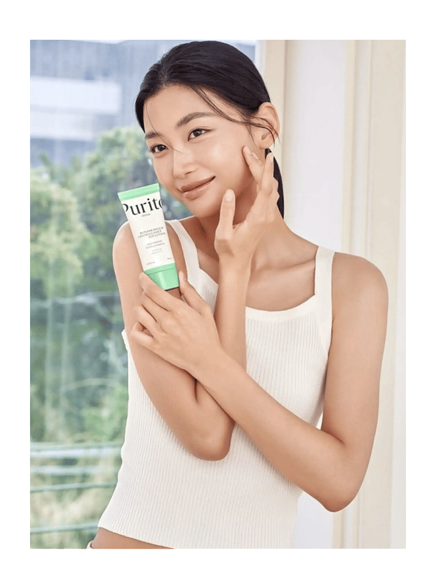 Purito Seoul - Wonder Releaf Centella Daily Sun Lotion - näole - clear - 1