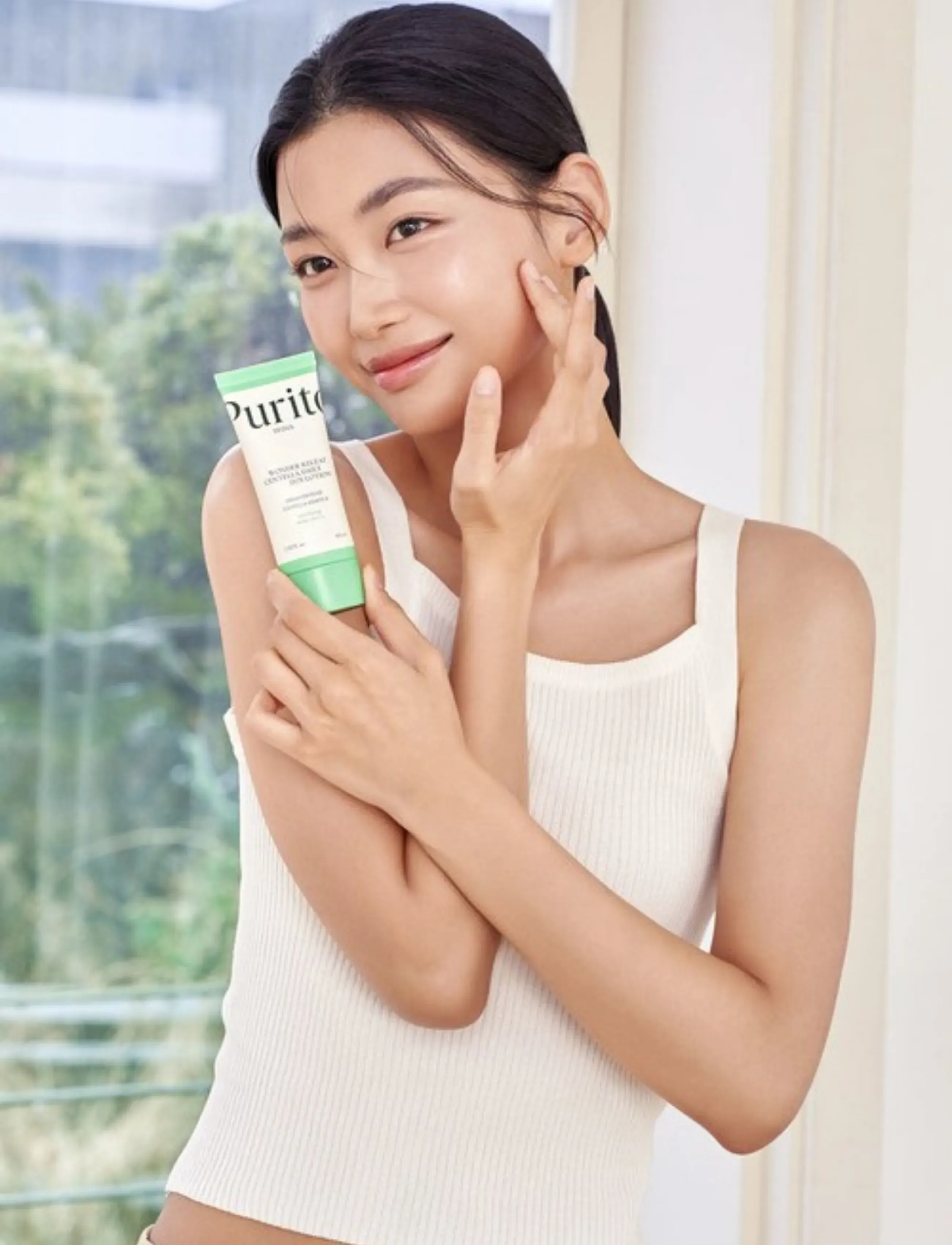 Purito Seoul - Wonder Releaf Centella Daily Sun Lotion - til ansigtet - clear - 0
