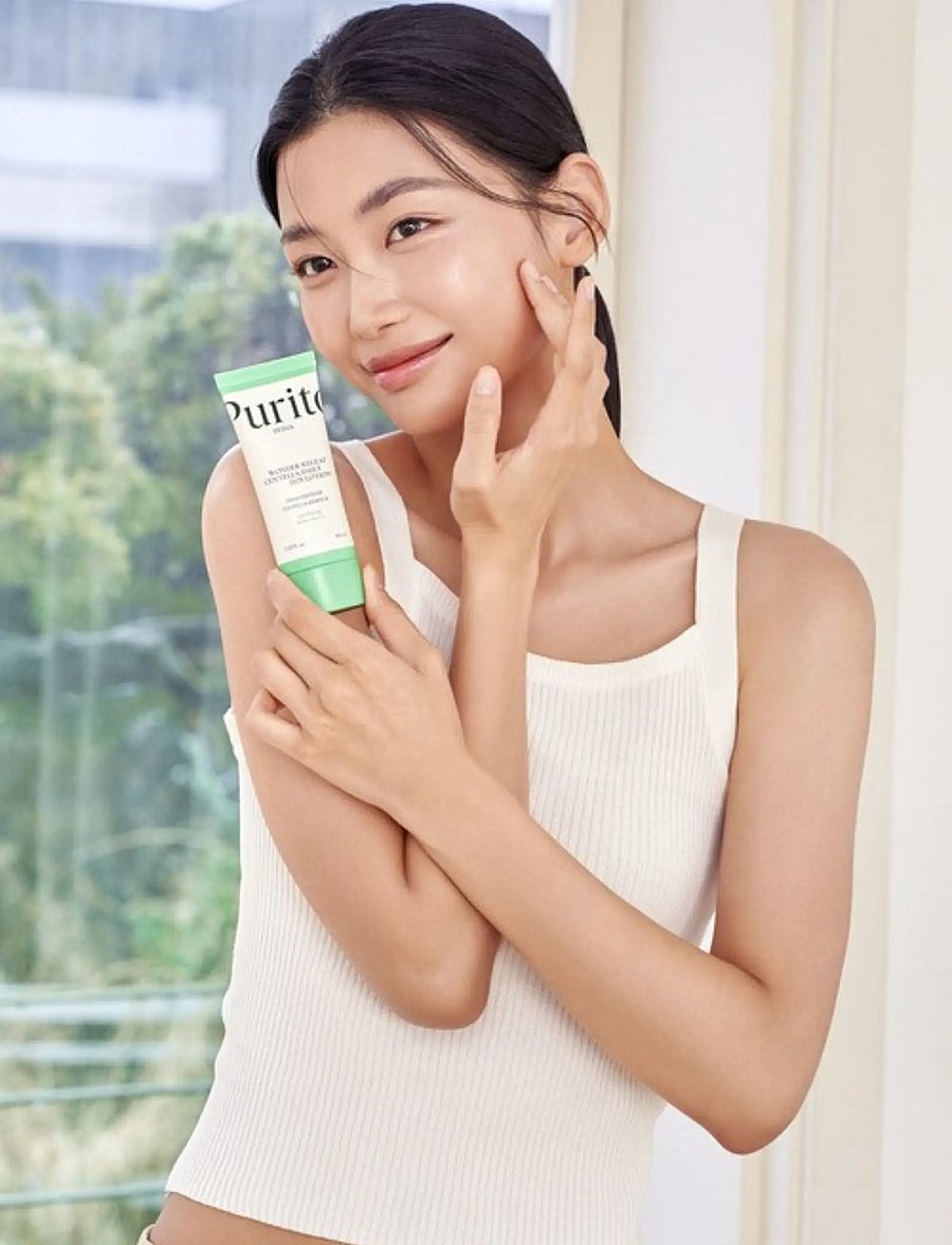 Purito Seoul - Wonder Releaf Centella Daily Sun Lotion - til ansigtet - clear - 0