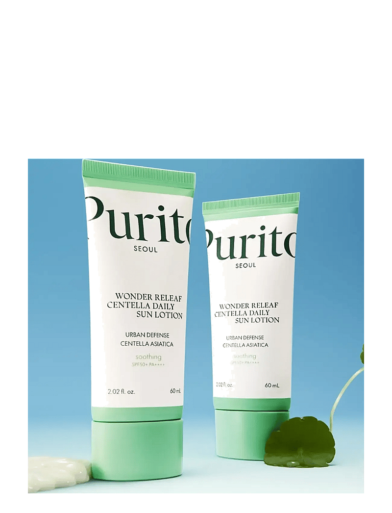 Purito - Wonder Releaf Centella Daily Sun Lotion - för ansiktet - clear - 2