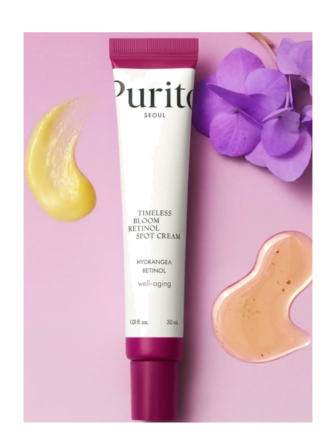 Purito Seoul - Timeless Bloom Retinol Spot Cream - andlitsmaskar - clear - 2