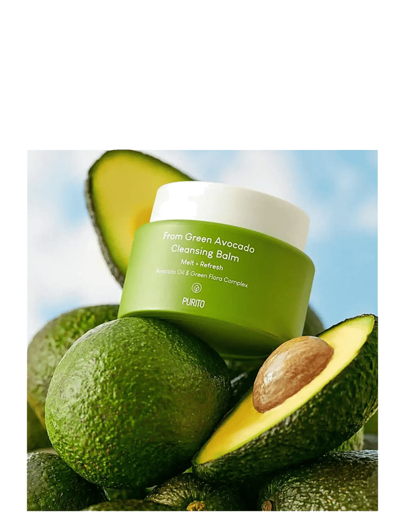 Purito - From Green Avocado Cleansing Balm Melt + Refresh - puhastuspalsamid - clear - 1