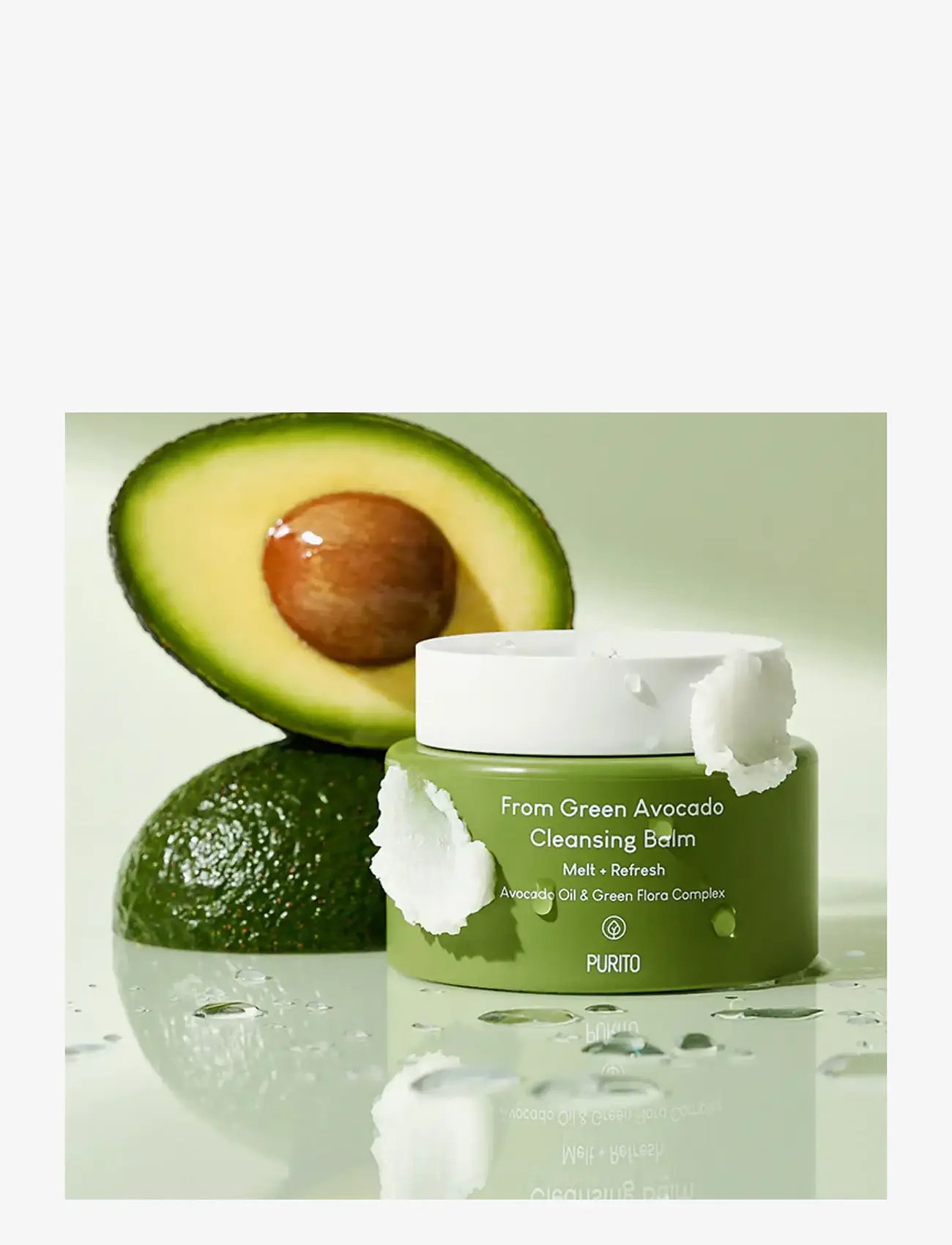 Purito - From Green Avocado Cleansing Balm Melt + Refresh - clear - 2