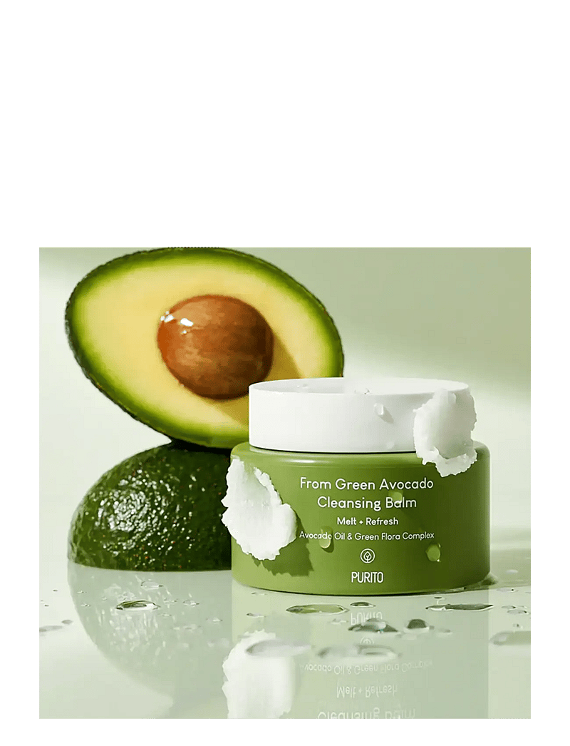 Purito - From Green Avocado Cleansing Balm Melt + Refresh - puhastuspalsamid - clear - 2