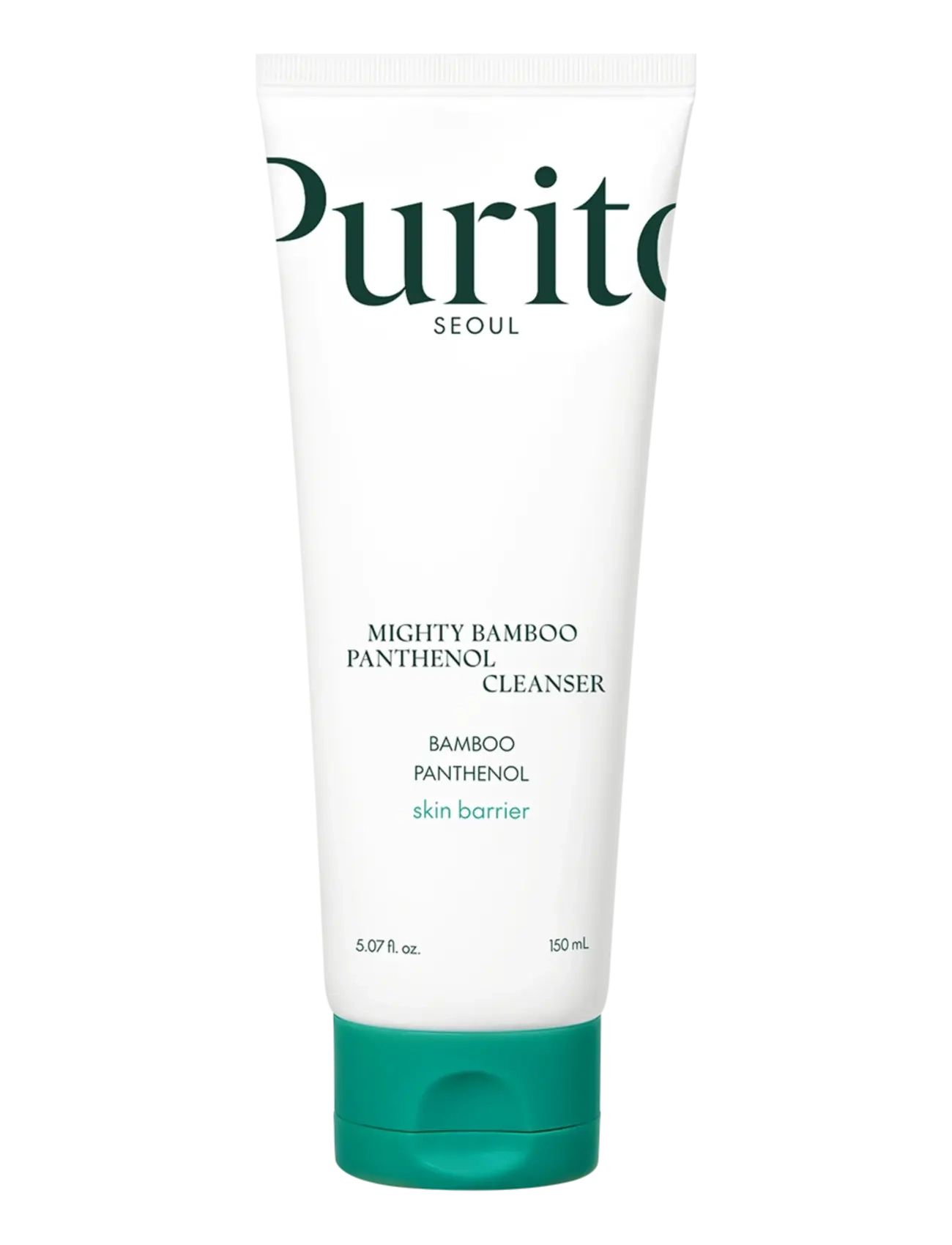 Purito Mighty Bamboo Panthenol Cleanser - Foaming cleanser - CLEAR / undefined