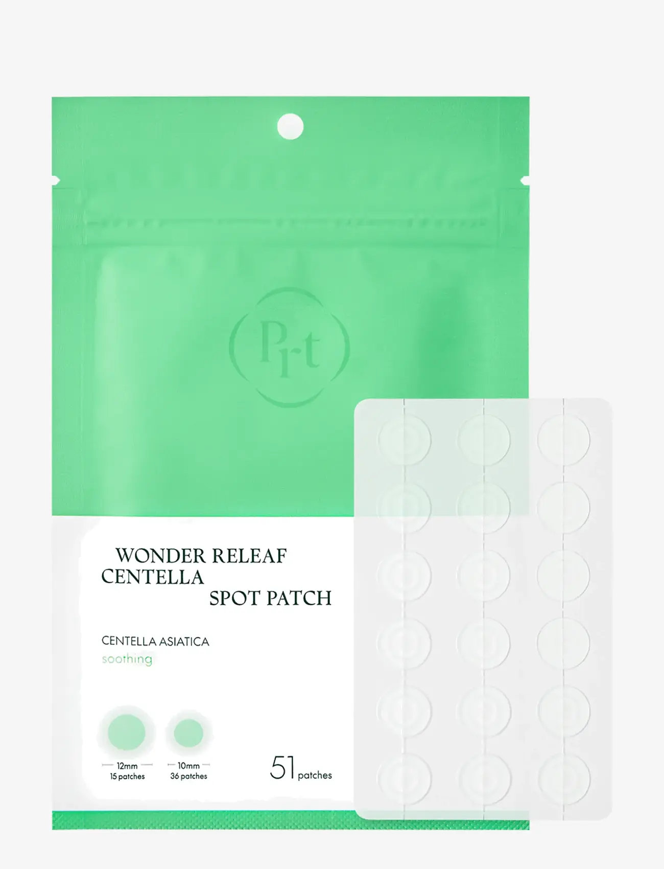 Purito - Wonder Releaf Centella Spot Patch - punktbehandlare - clear - 1