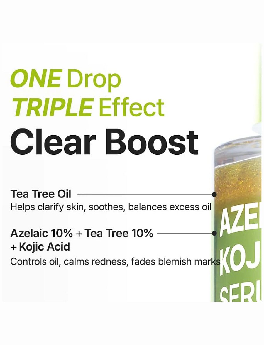 Purito Seoul - Azelaic Acid 10 Kojic Tea Tree Serum - serum - clear - 2