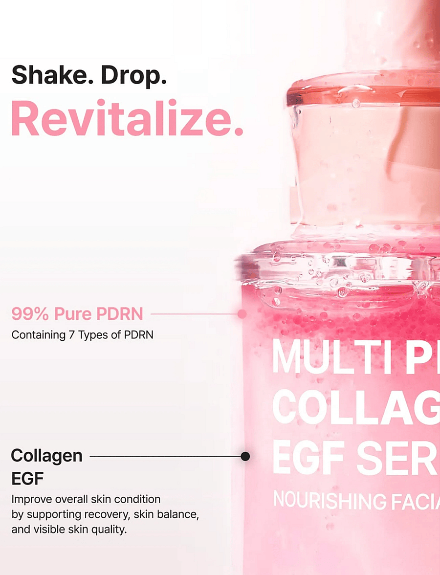 Purito Seoul - Multi PDRN Collagen EGF Serum - serum - clear - 0