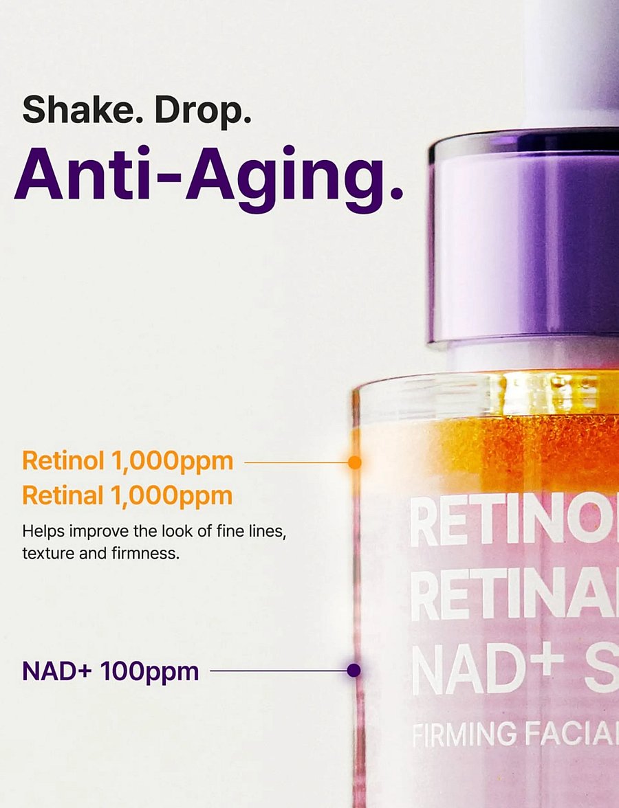 Purito Seoul - Retinol Retinal 2000 NAD+ Serum - serum - clear - 0