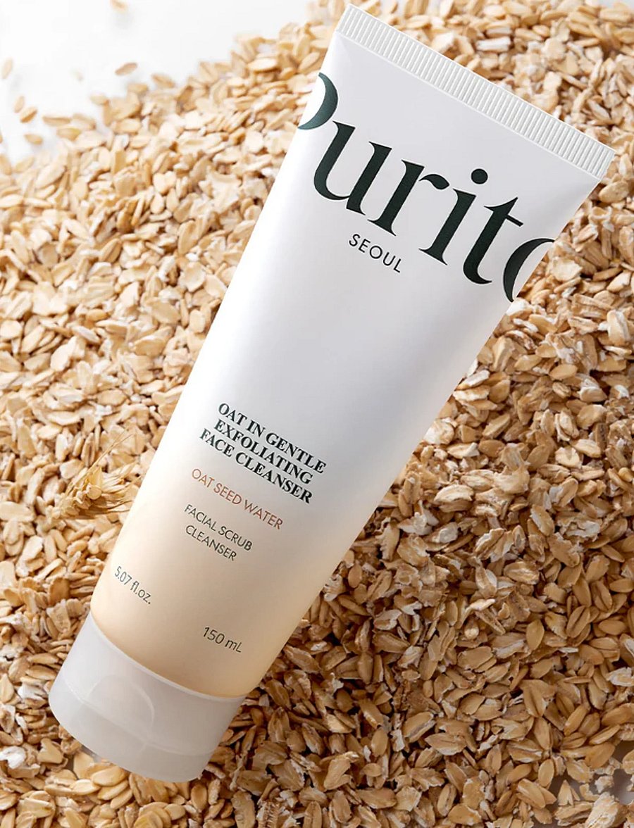 Purito Seoul - Oat In Gentle Exfoliating Face Cleanser - foaming cleanser - clear - 0