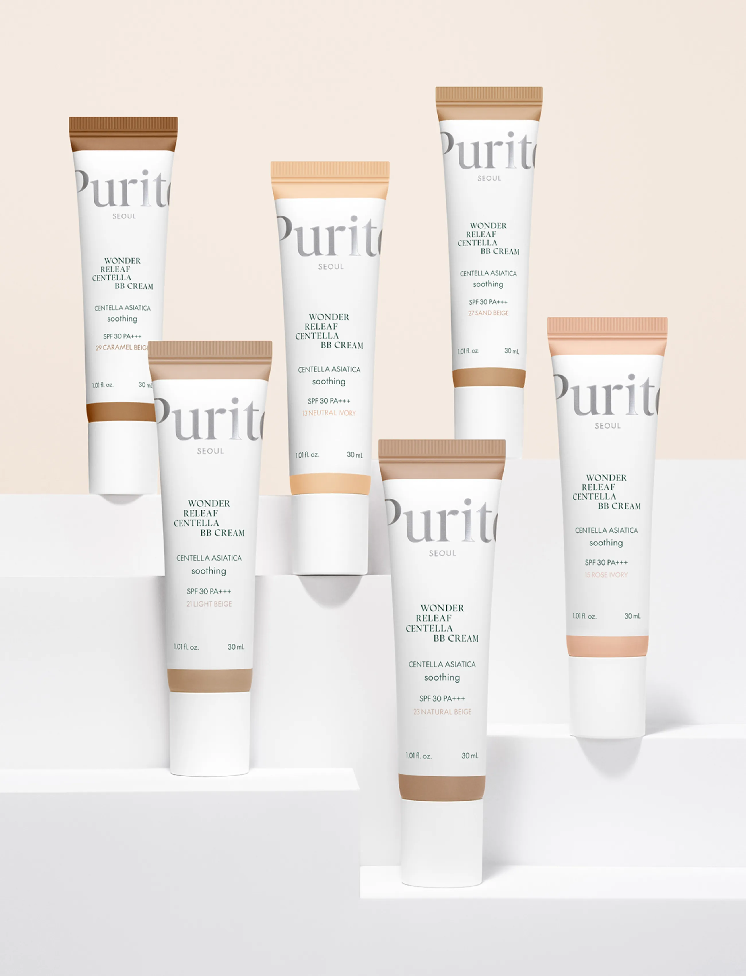Purito Seoul Wonder Releaf Centella Bb Cream, 30 ml, Nude, Ansigt > Bb- Og Cc-Cremer, Dame