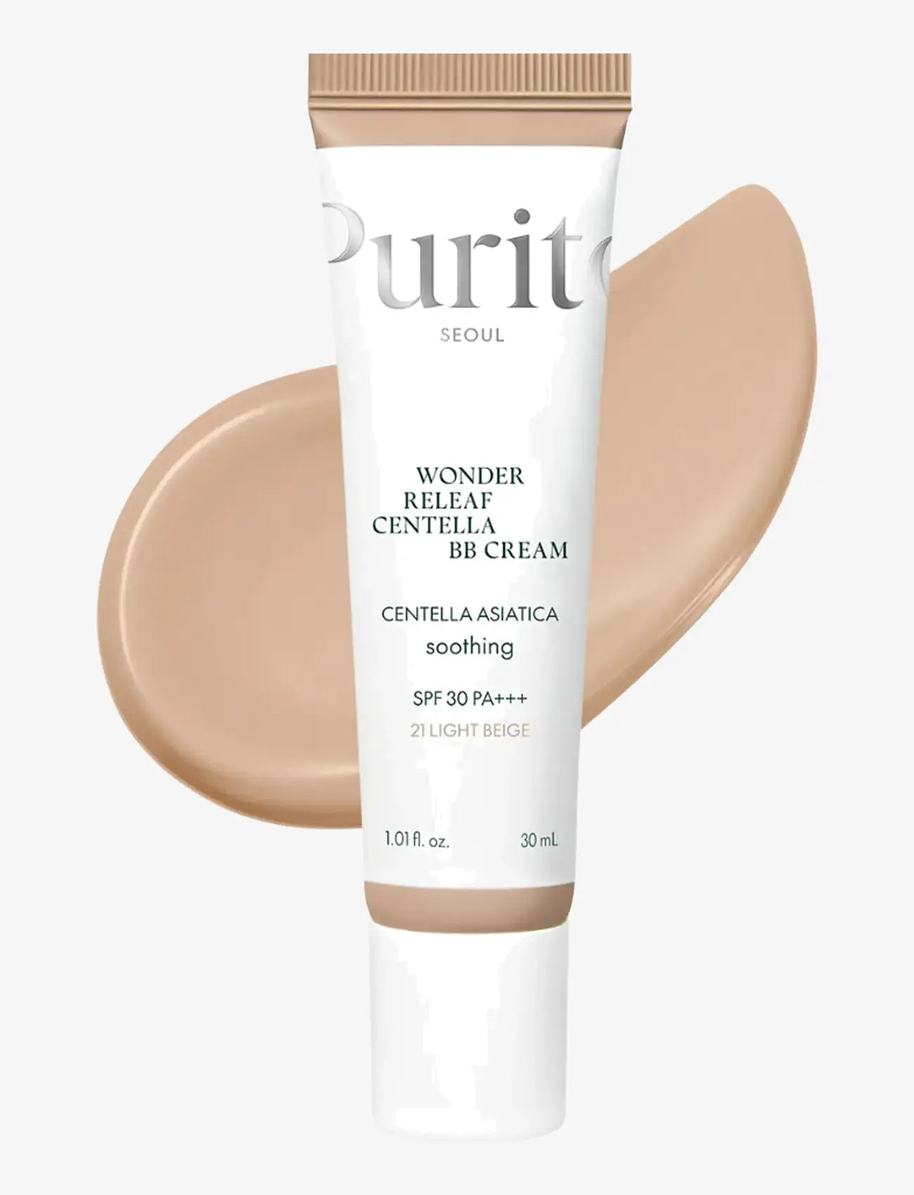 Purito Seoul - Wonder Releaf Centella BB Cream - makeup - light beige - 1