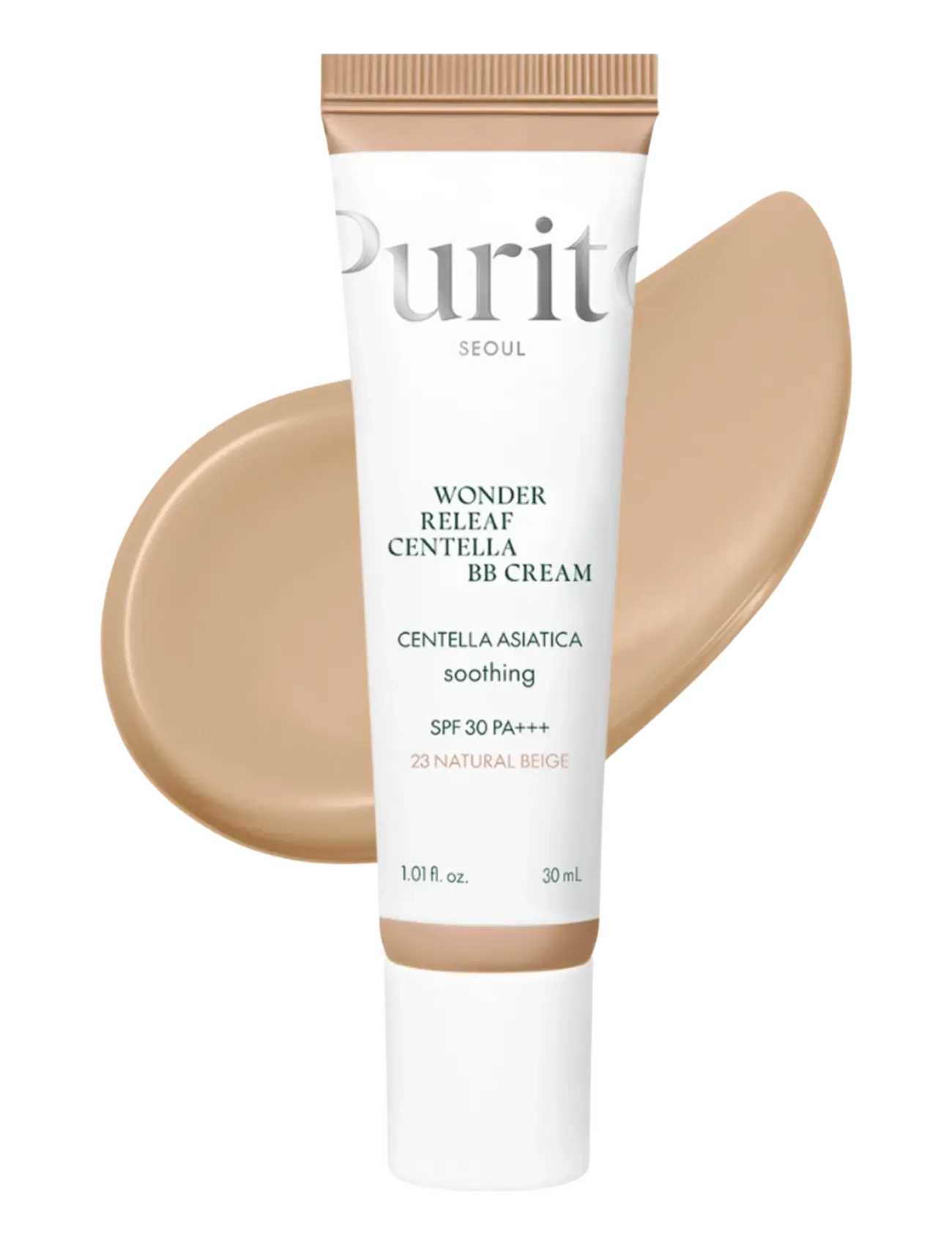 Purito Seoul Wonder Releaf Centella Bb Cream, BB & CC Creme, Nude, Str: 30 ML