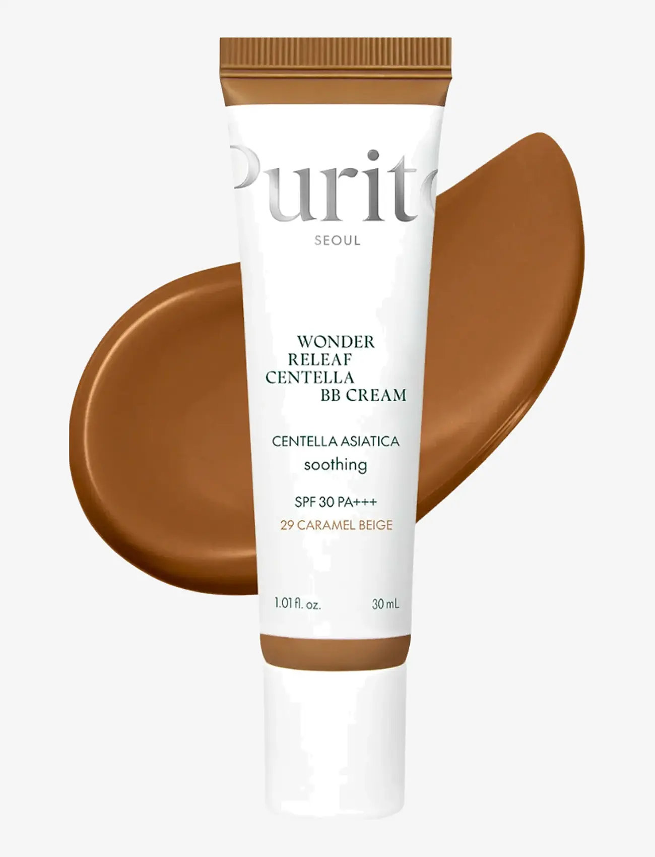 Purito - Wonder Releaf Centella BB Cream #29 Caramel Beige - smink - clear - 0