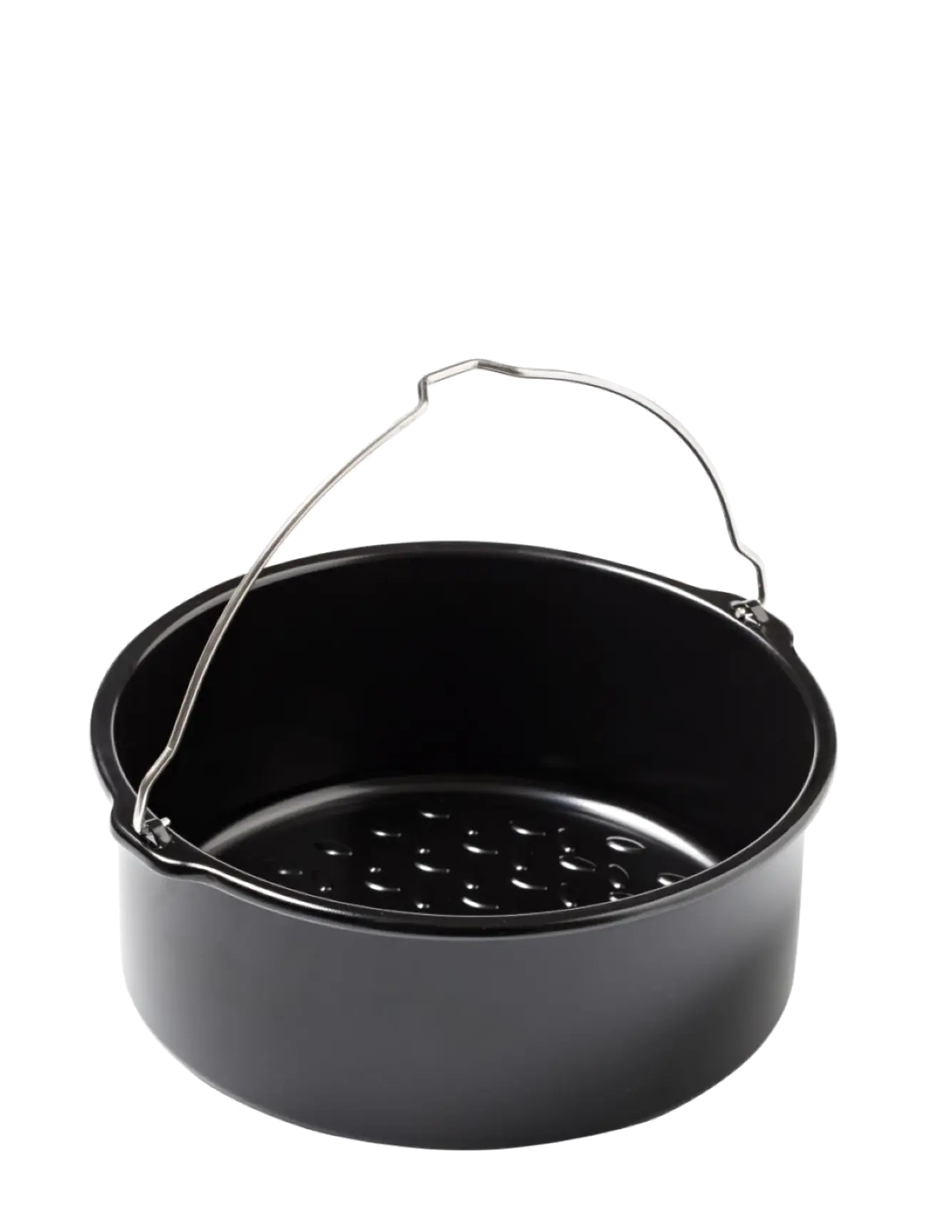 Pyrex Airfryer-bageform i metal, rund, 20 cm, PYREX® - Airfryers - BLACK / black