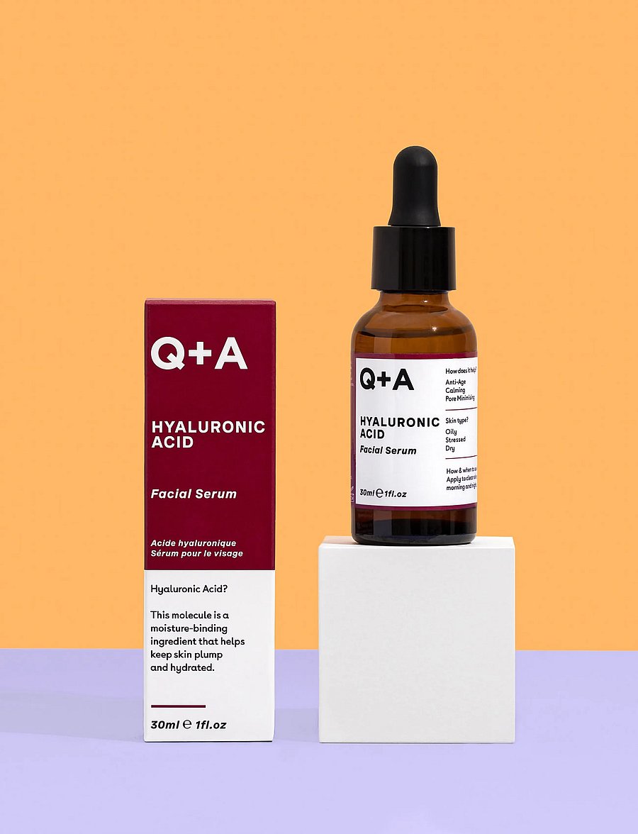 Q+A - Q+A Hyaluronic Acid Facial Serum - seerumid - clear - 0