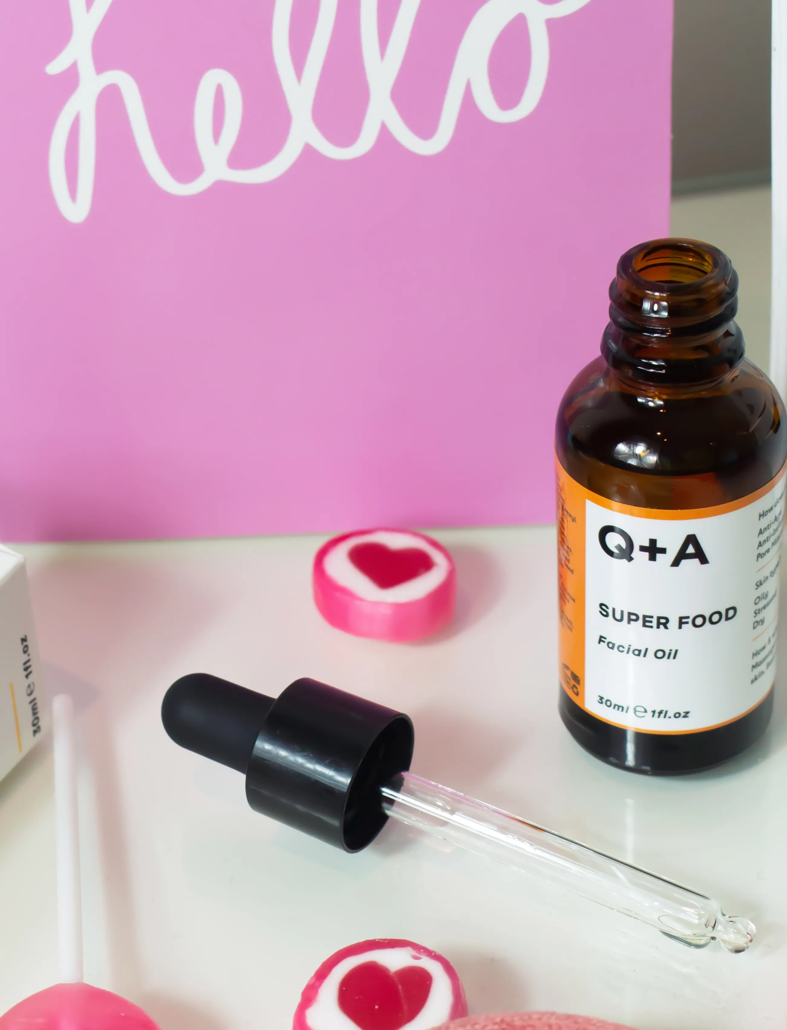 Q+A - Q+A Super Food Facial Oil - ansiktsolja - clear - 4