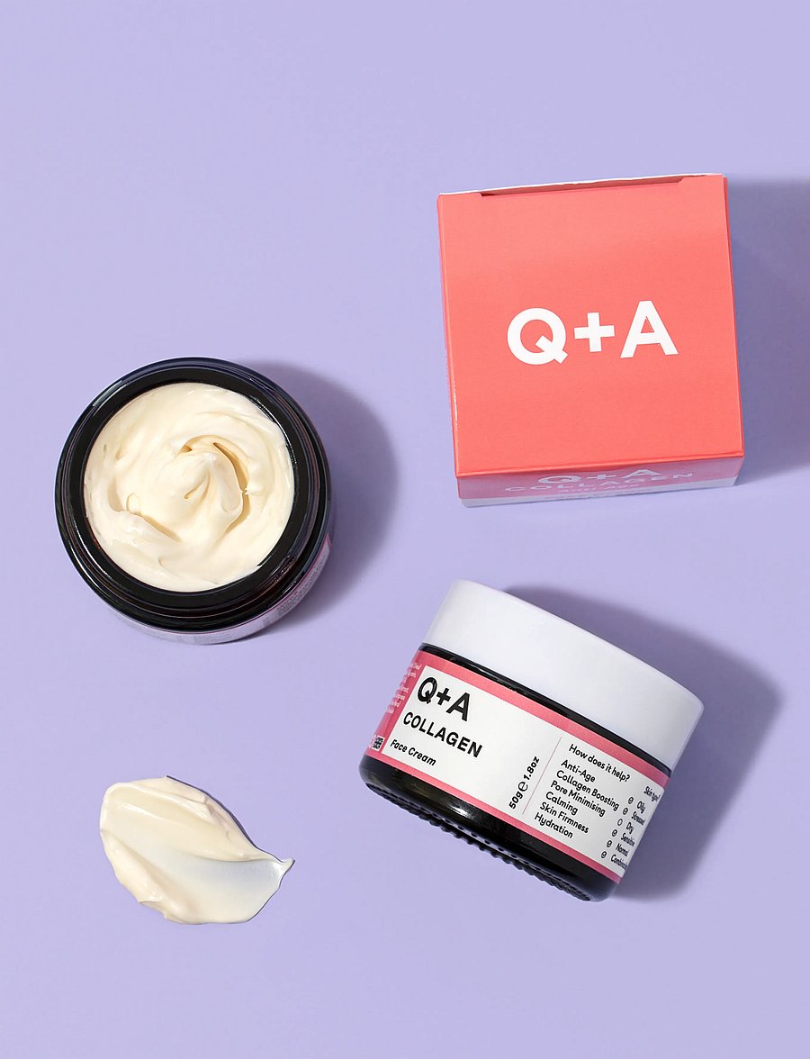 Q+A - Q+A Collagen Face Cream - niisutajad - clear - 4