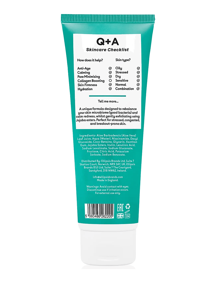 Q+A - Q+A Niacinamide Gel Cleanser - näopesu - clear - 2
