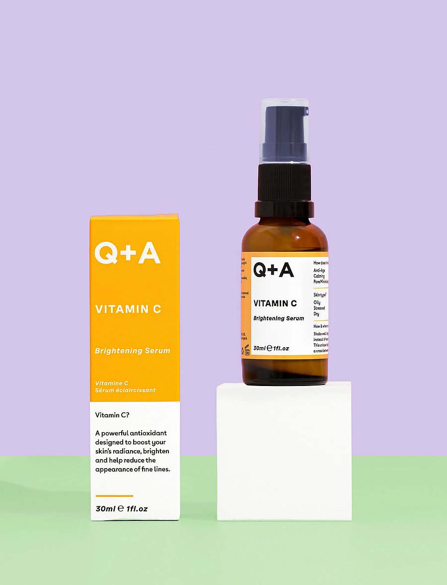 Q+A - Q+A Vitamin C Facial Serum - seerumid - clear - 0