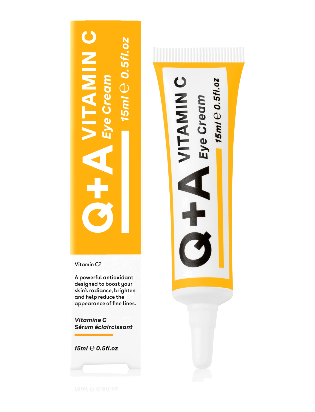 Q+A - Q+A Vitamin C Eye Cream - Ögonkräm - clear - 2