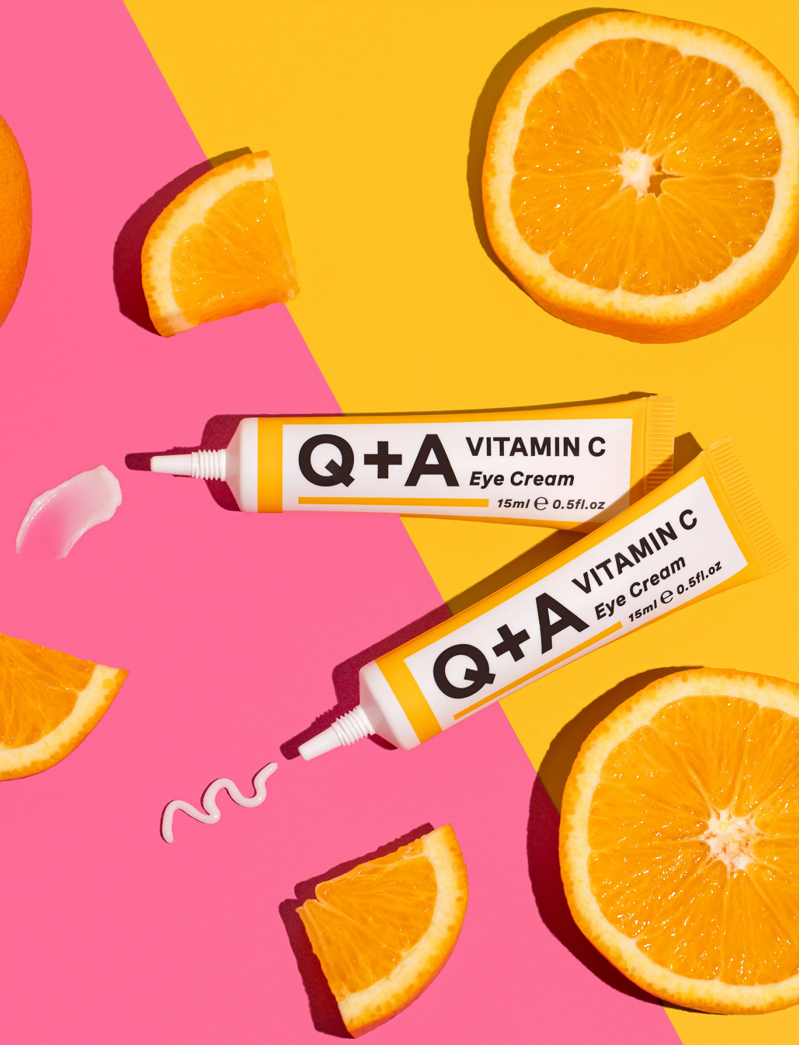 Q+A Q+A Vitamin C Eye Cream, 15 ml, Nude, Øjenpleje > Øjencreme, Dame