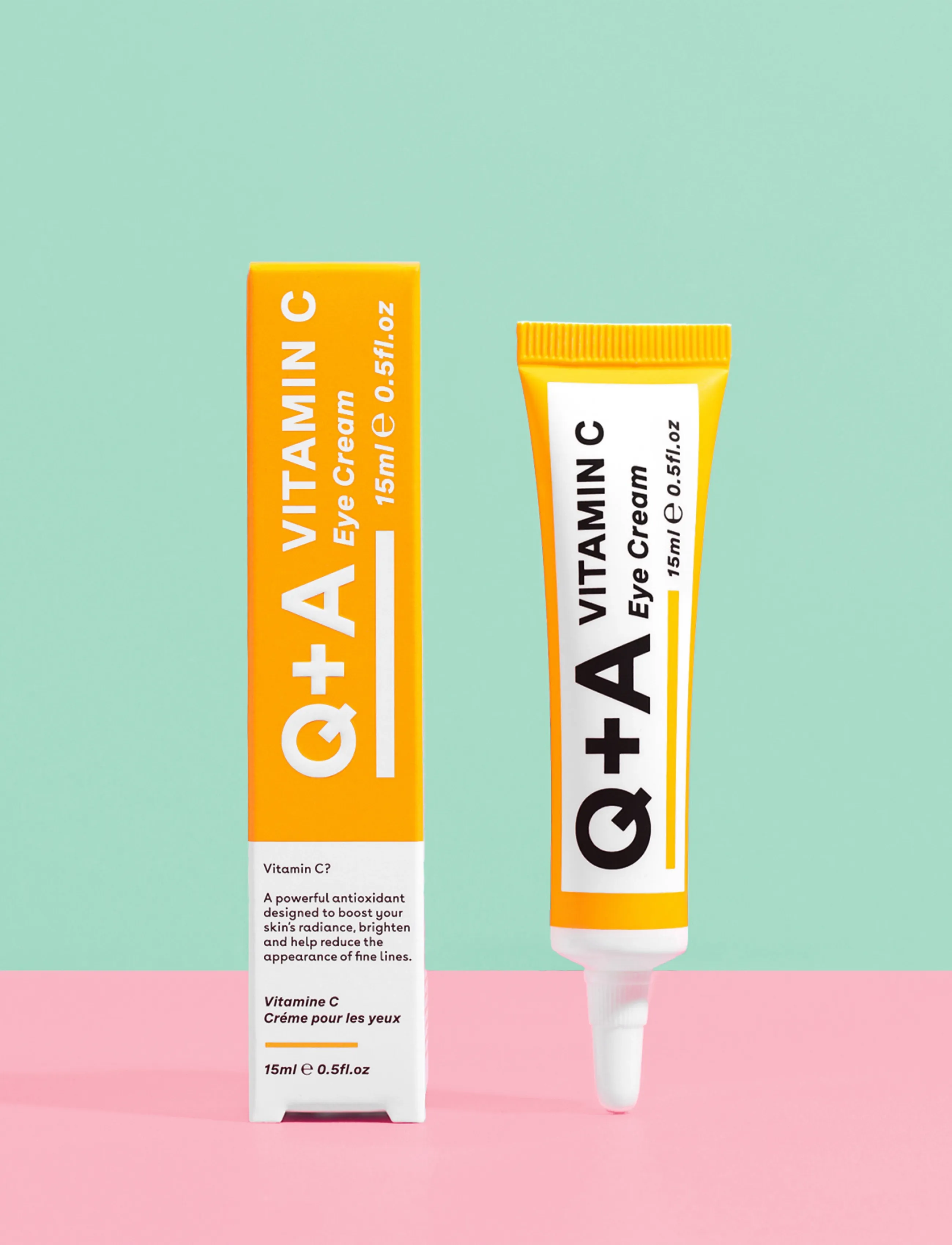 Q+A - Q+A Vitamin C Eye Cream - Ögonkräm - clear - 3