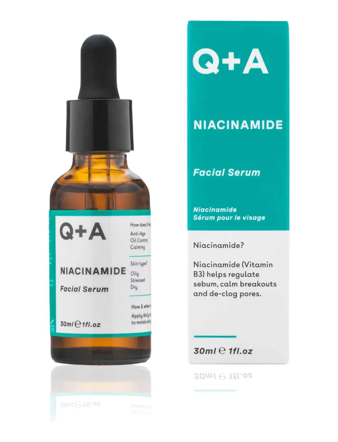 Q+A - Q+A Niacinamide Facial Serum - serum - clear - 2