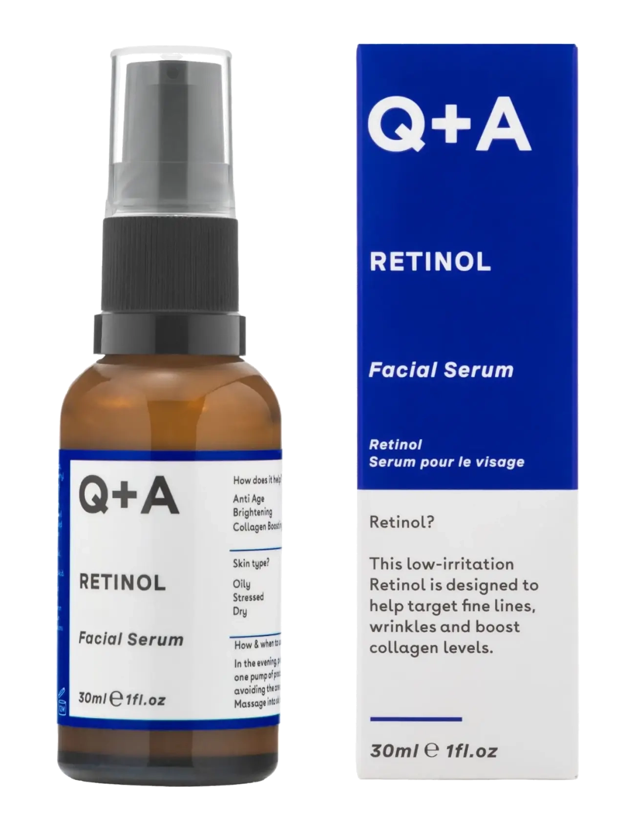 Q+A - Q+A Retinol 0.2% Serum - serum - clear - 2