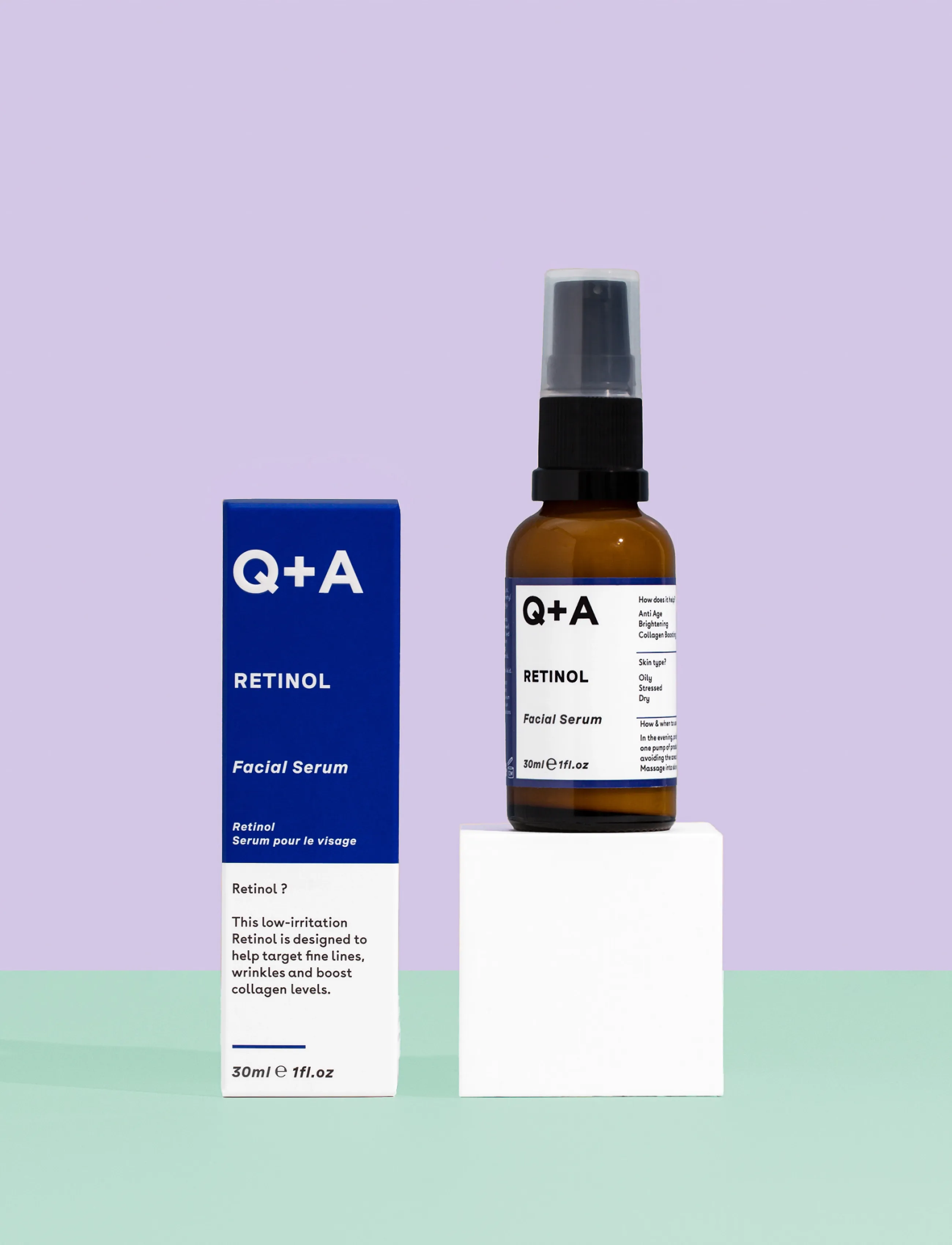 Q+A - Q+A Retinol 0.2% Serum - serum - clear - 3
