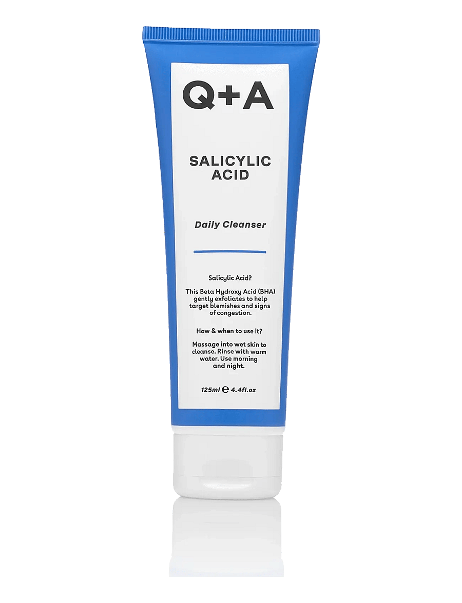 Q+A - Q+A Salicylic Acid Cleanser - näopesu - clear - 0