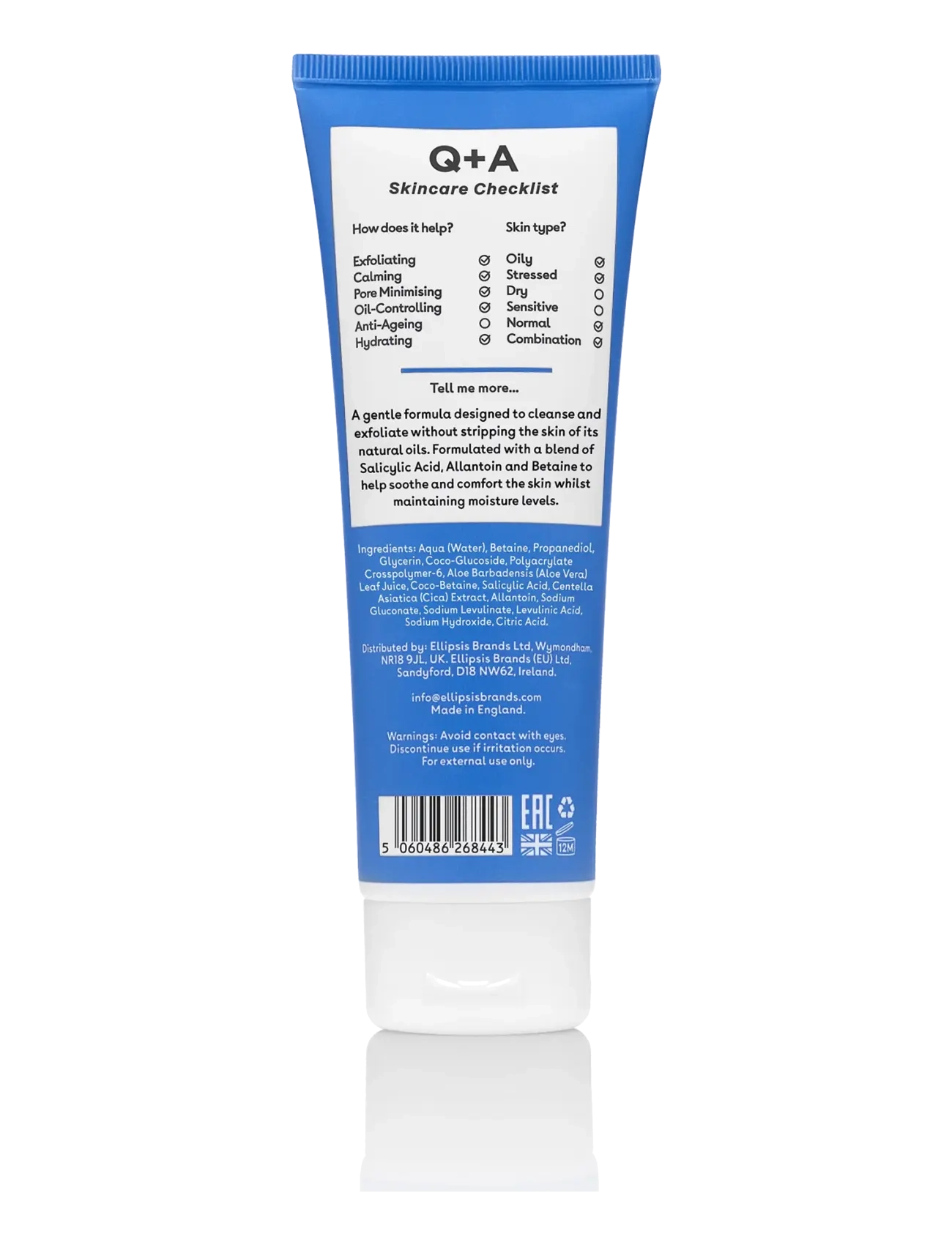 Q+A - Q+A Salicylic Acid Cleanser - rengöringsgel - clear - 1