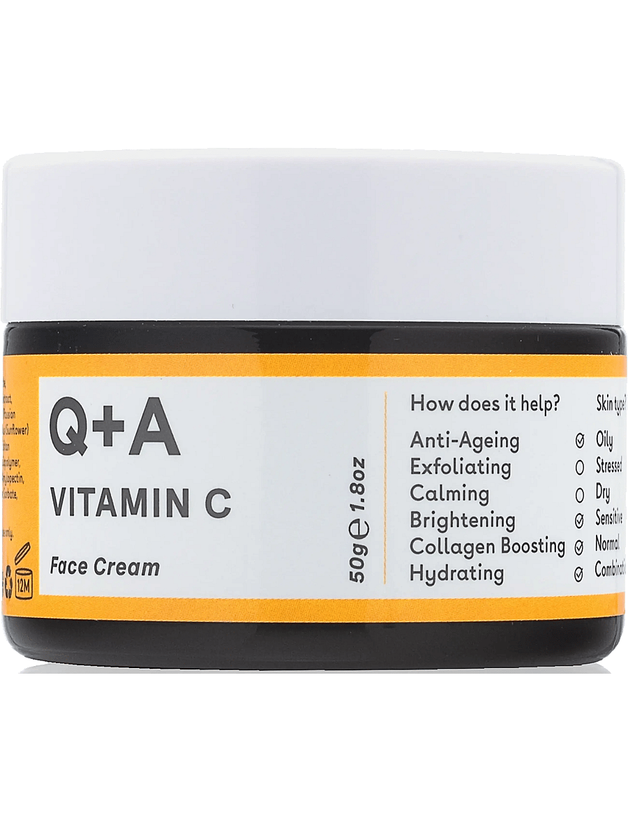Q+A - Q+A Vitamin C Radiance Face Cream - päevakreemid - clear - 0