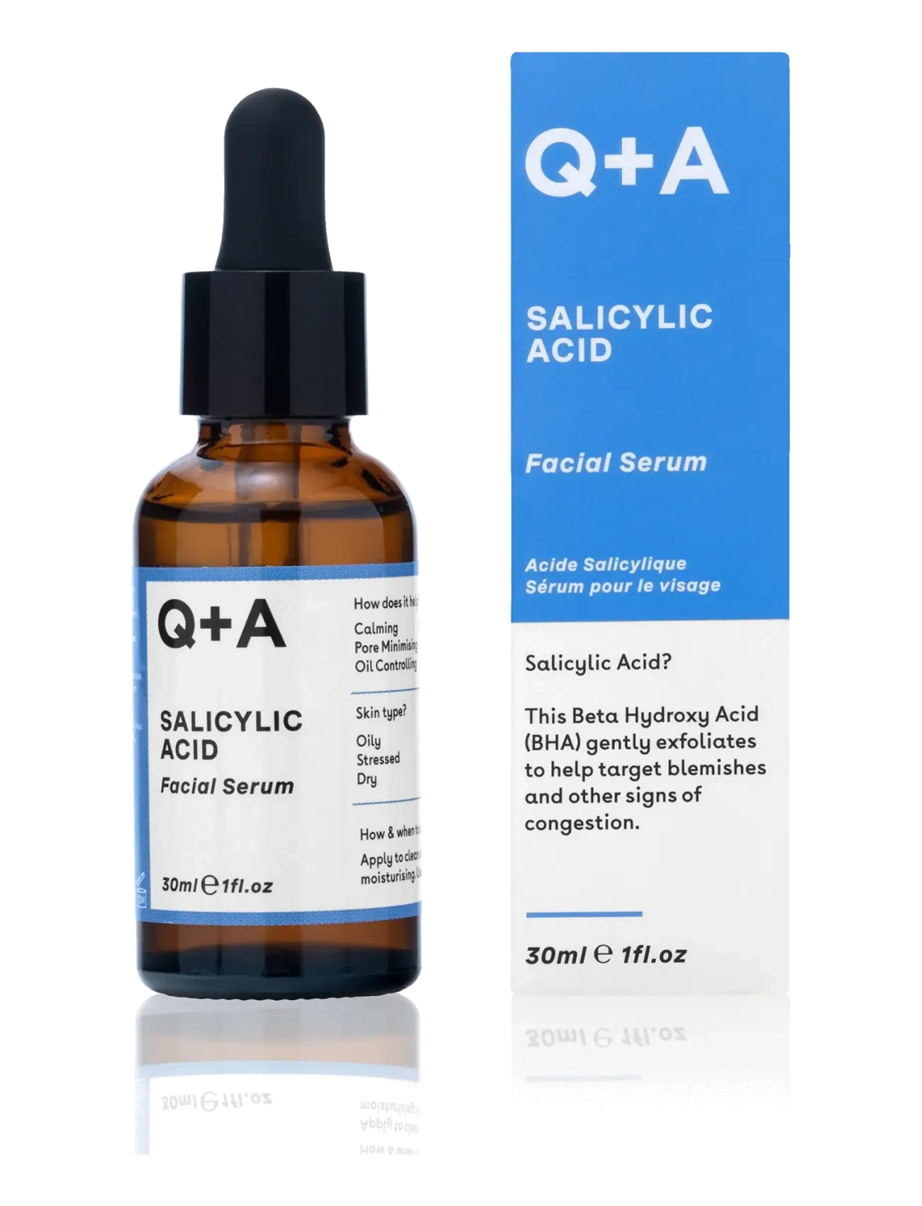 Q+A - Q+A Salicylic Acid Facial Serum - serum - clear - 3