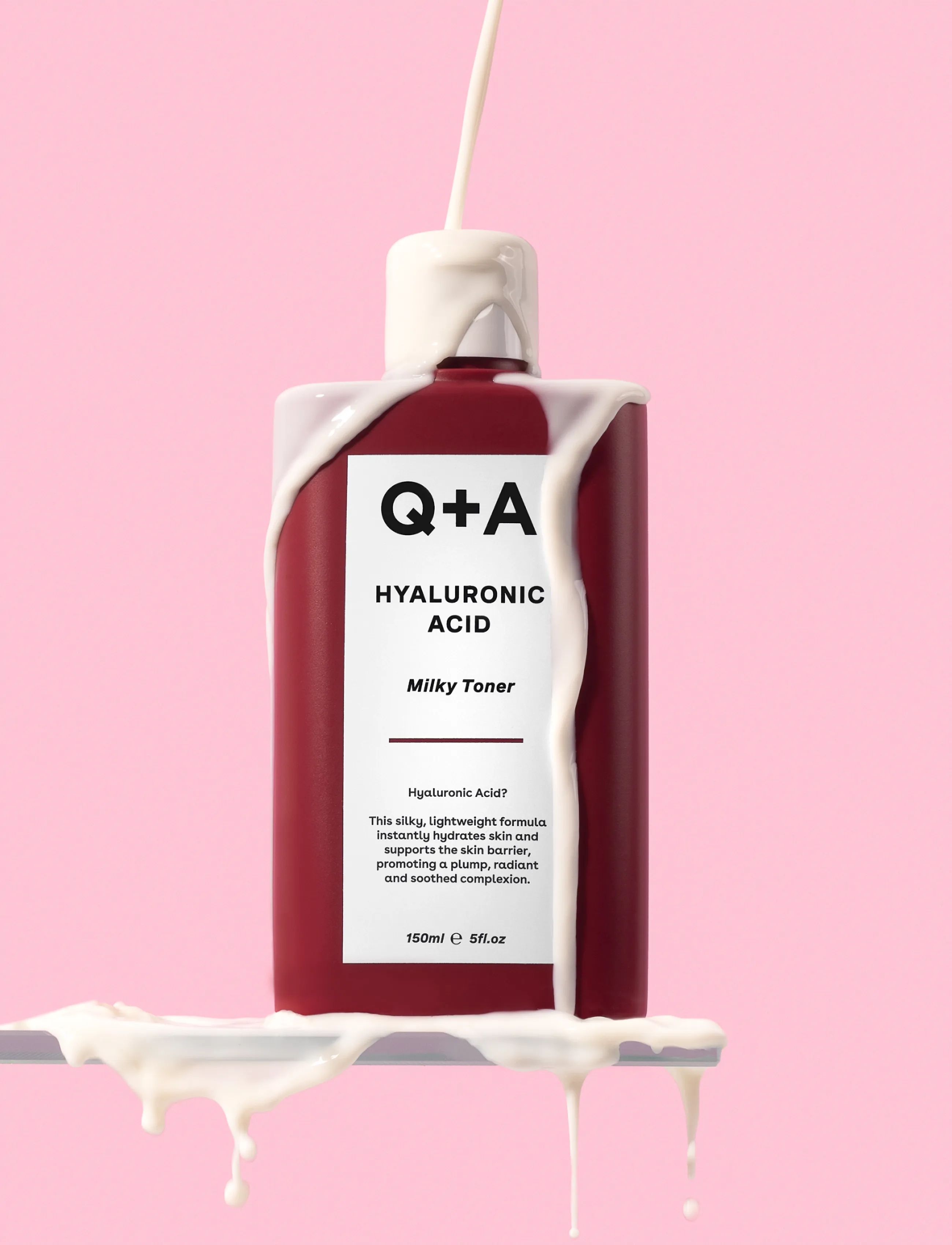 Q+A - Q+A Hyaluronic Acid Milky Toner - clear - 3