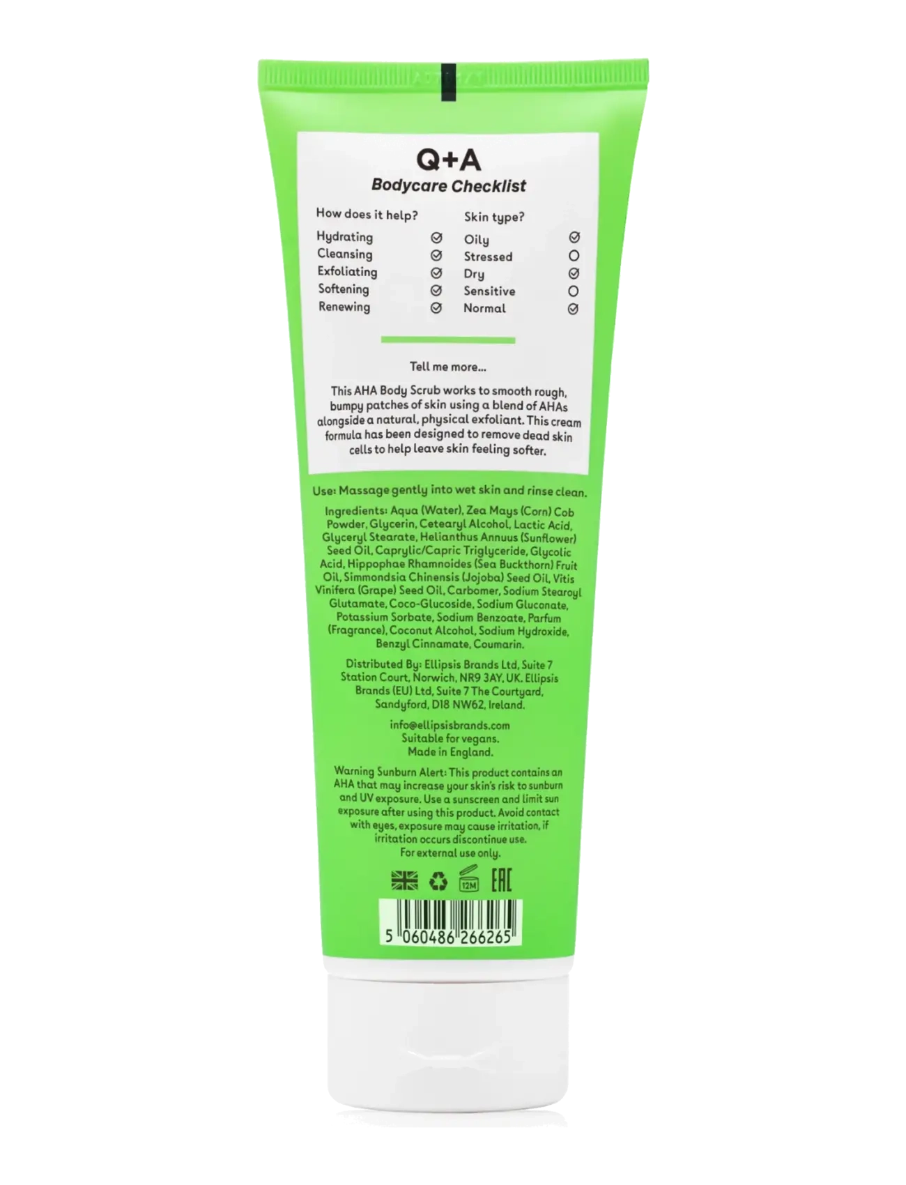 Aha Exfoliator Body Scrub 2