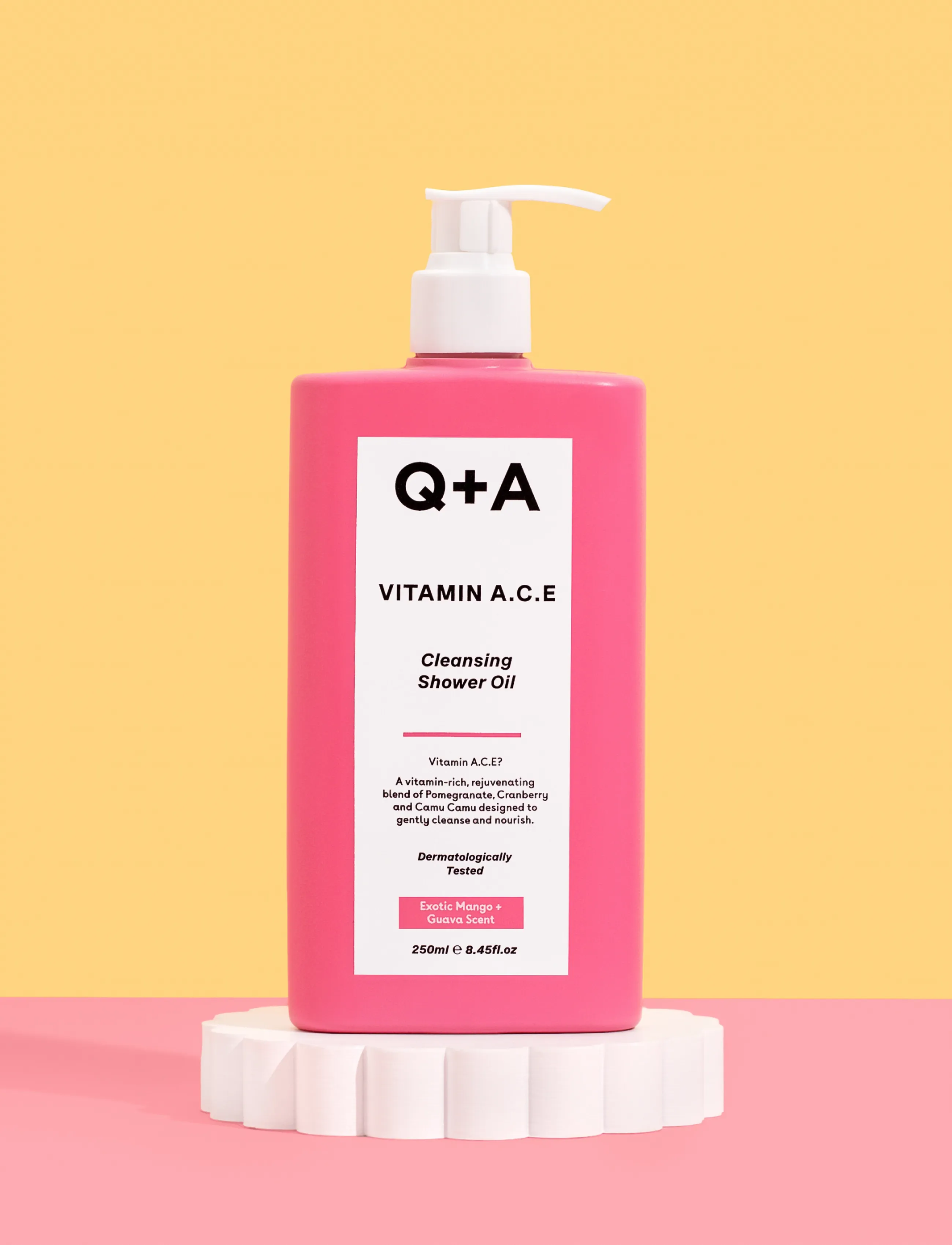 Q+A - Q+A Vitamin ACE Shower Body Oil - duschgel & duscholjor  - clear - 2