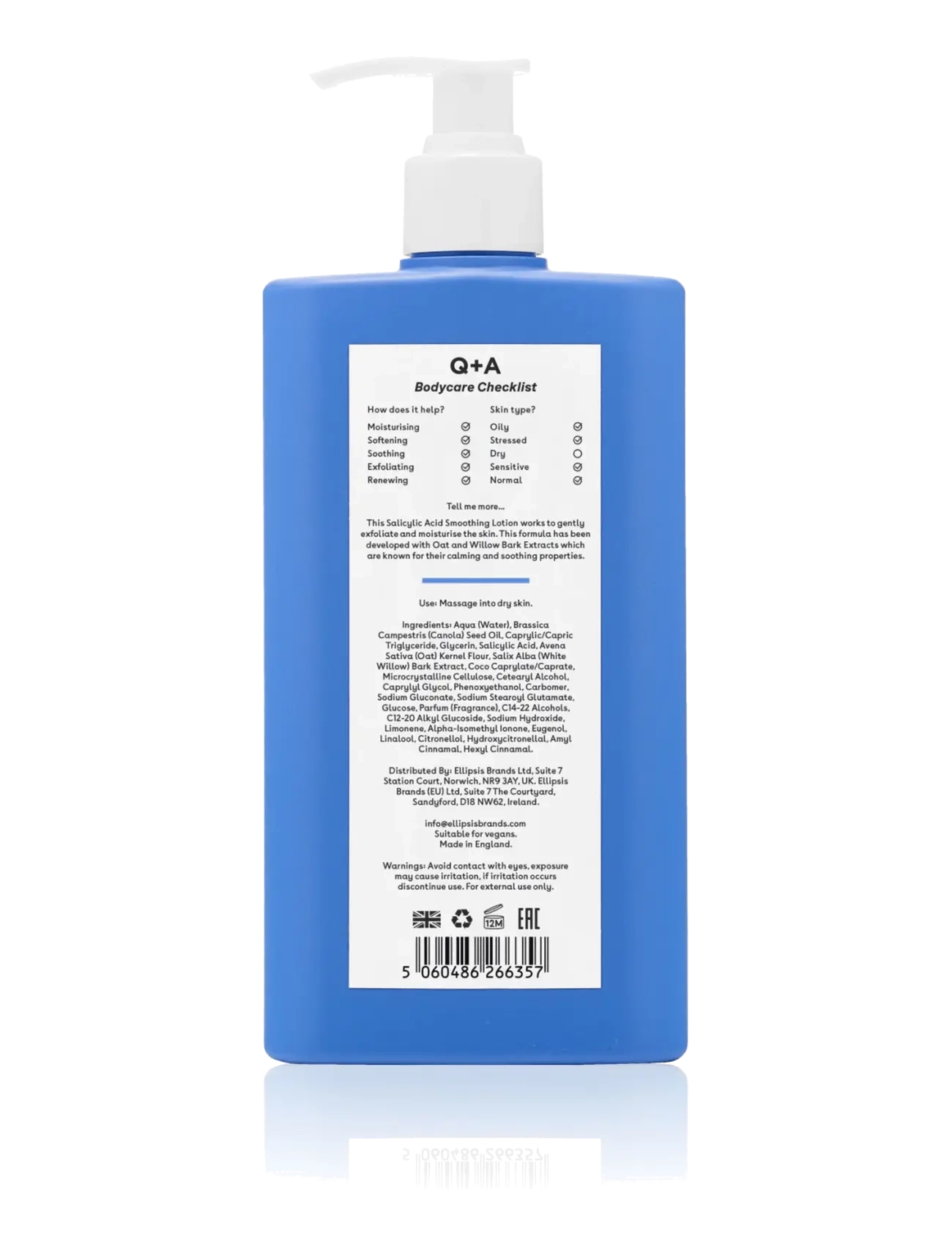 Q+A - Q+A Salicylic Acid Smoothing Body Lotion - lotion & cream - clear - 1