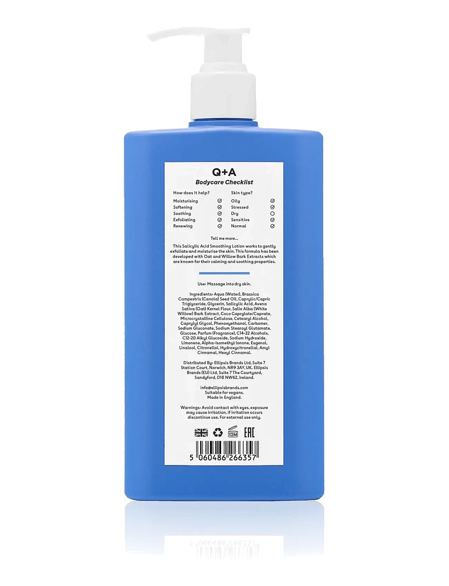 Q+A - Q+A Salicylic Acid Smoothing Body Lotion - kreemid - clear - 1