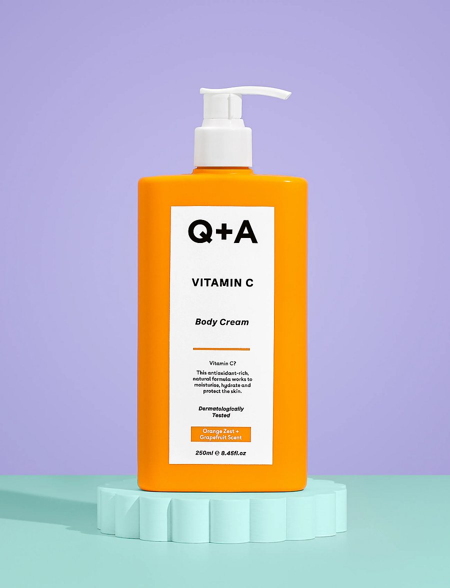 Q+A - Q+A Vitamin C Body Cream - kreemid - clear - 0