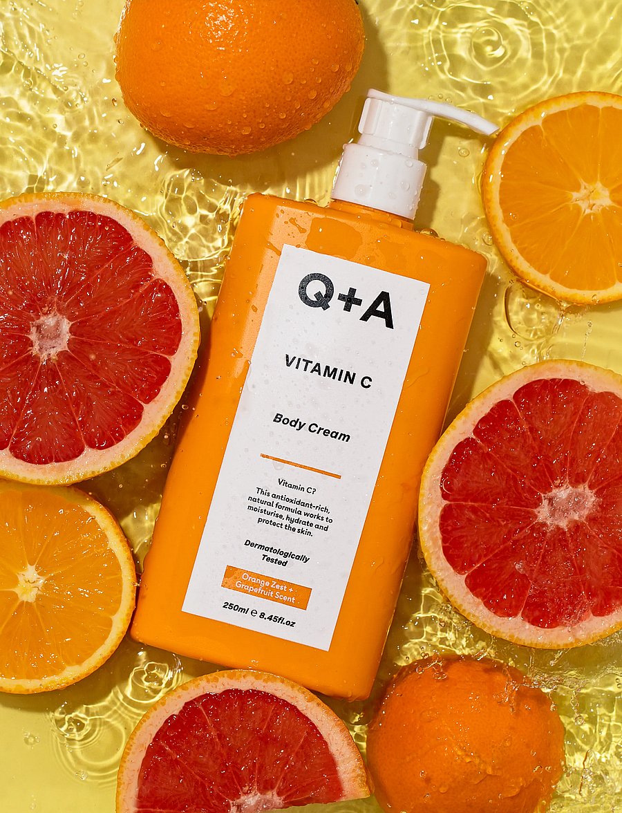 Q+A - Q+A Vitamin C Body Cream - kreemid - clear - 3