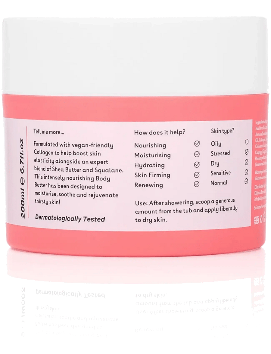 Q+A - Q+A Collagen Body Butter - kreemid - clear - 2