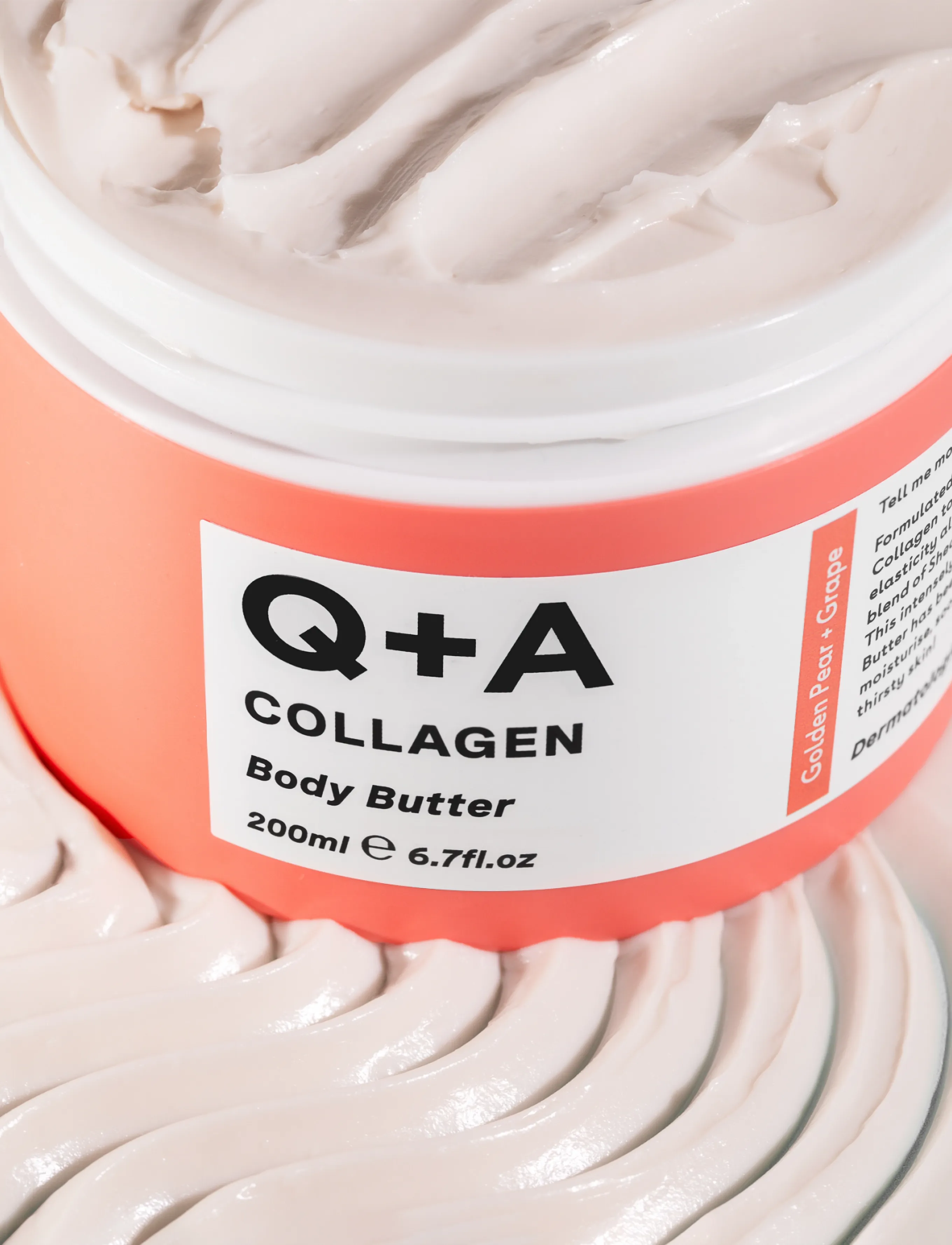 Q+A - Q+A Collagen Body Butter - lotion & cream - clear - 3
