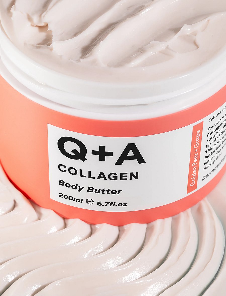 Q+A - Q+A Collagen Body Butter - kreemid - clear - 3