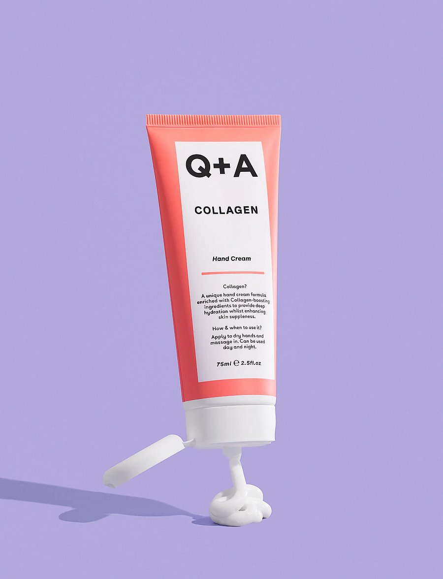 Q+A - Q+A Collagen Hand Cream - kätekreemid - clear - 3